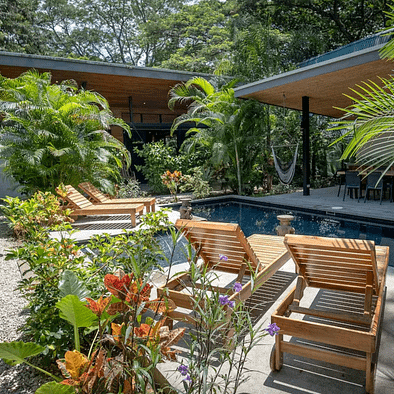 Villas NIMBU Nosara pool & Villa Carao