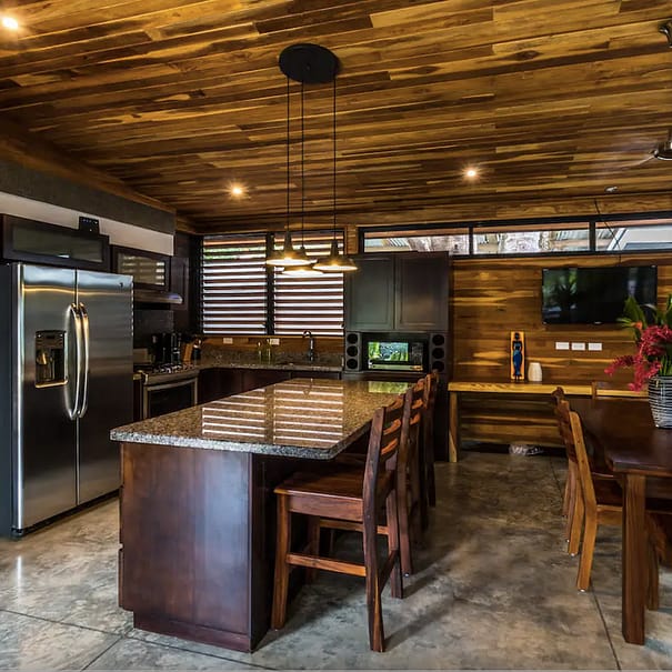 Villas Nimbu Carao Kitchen Dining side