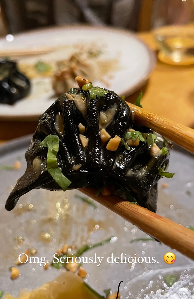 Momoto Nosara Miso Eggplant Momo Dumpling